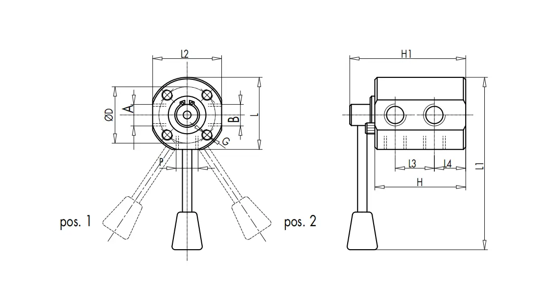 6 WAYS DIVERTER VALVES, STEEL BODY